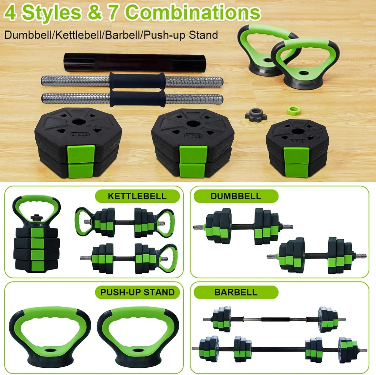 Ultimate 4-in-1 Adjustable Weight Set™